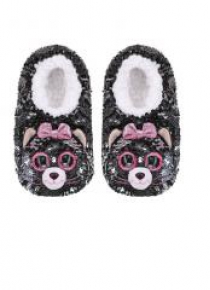 Ty Fashion Kiki - Cekinowe kapcie Kot rozmiar M