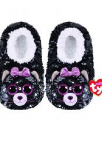 Ty Fashion Kiki - Cekinowe kapcie Kot rozmiar S