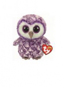 Beanie Boss Moonlight - Fioletowa sowa 15cm