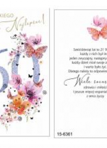 Karnet Jubileusz 60 + koperta ARGUS