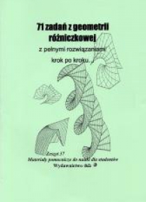 71 zadań z geometrii rózniczkowej...