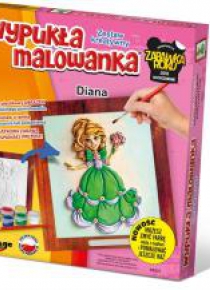 Wypukła Malowanka Księżniczka - Diana