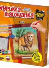 Wypukła Malowanka Zoo - Lew