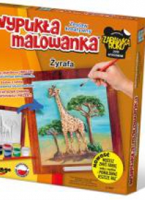 Wypukła Malowanka Zoo - Żyrafa