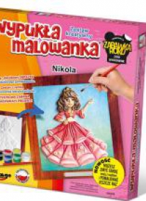 Wypukła Malowanka Księżniczka - Nikola