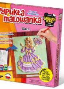 Wypukła Malowanka Księżniczka - Sara