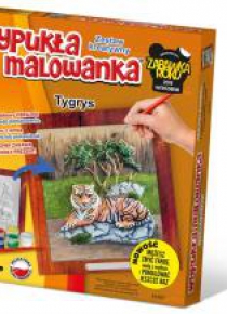 Wypukła Malowanka Zoo - Tygrys