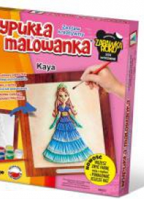 Wypukła Malowanka Księżniczka - Kaya
