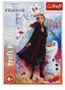 Puzzle 54 mini W świecie Anny i Elsy 1 TREFL