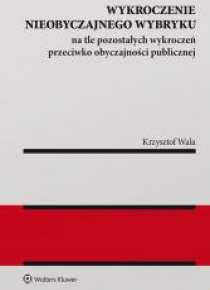 Wykroczenie nieobyczajnego wybryku na tle...
