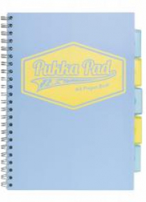 Project Book Pastel A4 kratka niebieski(3szt)PUKKA