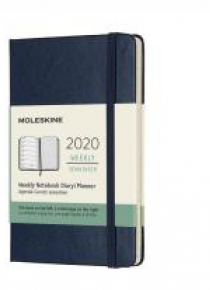 Kalendarz 2020 tygodniowy 12MP tw. Sepphire blue