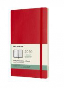 Kalendarz 2020 tygodniowy 12ML mo. Scarlet red