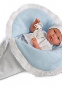Lalka 73851 bobas Nico w niebieskim beciku