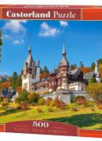 Puzzle 500 Zamke Peles Rumunia CASTOR