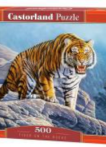 Puzzle 500 Tygrys na skłach CASTOR