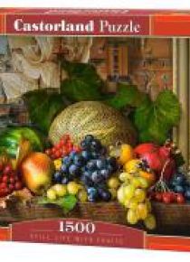 Puzzle 1500 Martwa natura z owocami CASTOR