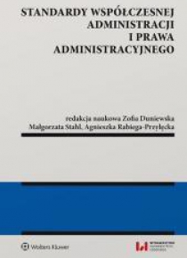 Standardy współczesnej administracji i prawa admi.