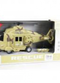 Helikopter ze światłem i dźwiękiem wojskowy 29 cm