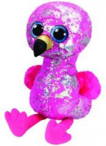 Beanie Boos Flippables Pinky - Cekinowy flaming