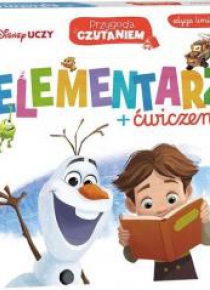 Disney uczy. Przygoda z czytaniem. Elementarz+ćw.