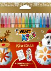 Flamastry Kid Couleur 18 kolorów Christmas BIC