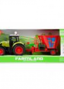 Traktor z akcesoriami światło/dźwięk
