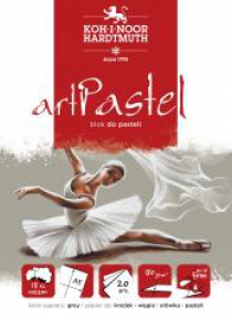 Blok do pasteli artpastel szary A5 20 kartek 180G.