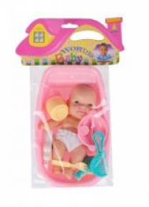 Lalka bobas 18cm w wanience