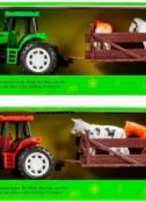 Traktor z akcesoriami