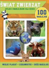 100 naklejek. Świat zwierząt