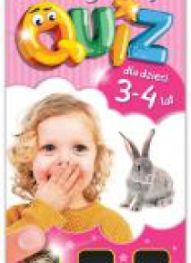 Magiczny quiz dla dzieci 3-4 lata. Różowy