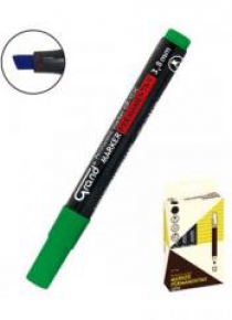 Marker permanentny GR-103C zielony (12szt) GRAND