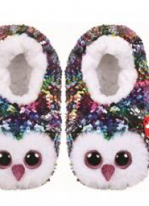 TY Fashion Owen - Cekinowe pantofle Sowy