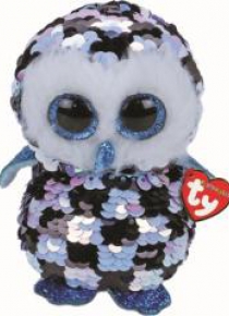 Beanie Boos Topper - Cekinowa Sowa 15cm