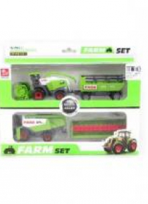 Zestaw Farma pojazdy metalowe mix