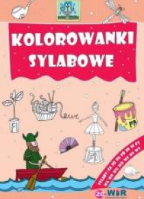 Kolorowanki sylabowe. Sylaby ze spółgłoskami F i W