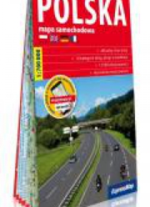 Premium! map Polska 1:700 000 mapa w.2019