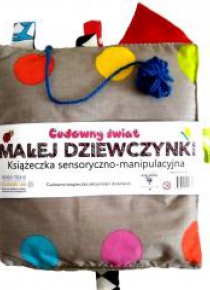 Książeczka sens.-manipul.Cudowny świat dziewczynki
