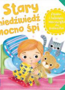 Stary niedźwiedź mocno śpi