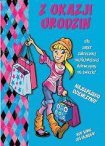 Karnet Young B6 + koperta wzór nr 001 Urodziny