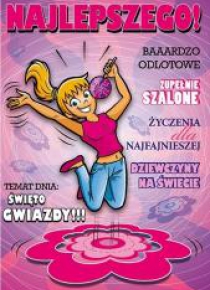 Karnet Young B6 + koperta wzór nr 019 Urodziny