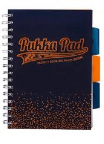 Project Book Blush Navy B5/100K kratka (3szt)