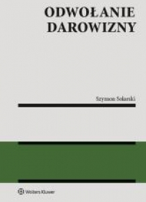 Odwołanie darowizny