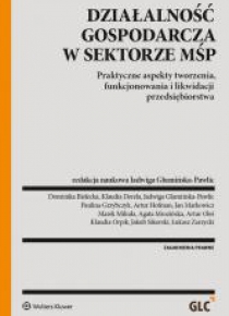 Działalność gospodarcza w sektorze MŚP