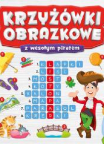 Krzyżówki obrazkowe z wesołym piratem