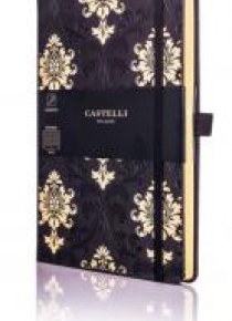 Notatnik 13x21cm linia Castelli Baroque Gold