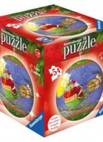 Puzzle 3D Święta - Mikołaj
