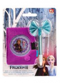 Pluszowy pamiętnik z długopisem - Frozen II