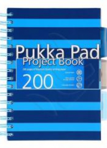 Project Book Navy B5/100K kratka (3szt) PUKKA